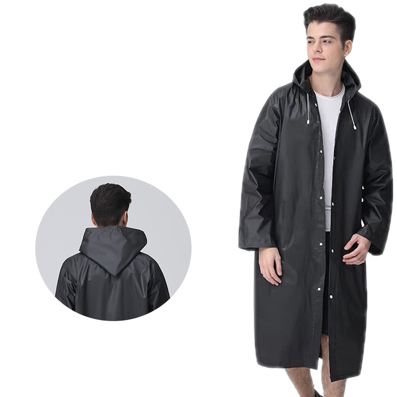 ファッションアウトドアメンズ厚手レインコート釣り用携帯特大サ - Women'S Fashion Rain Jacket のレビューと価格