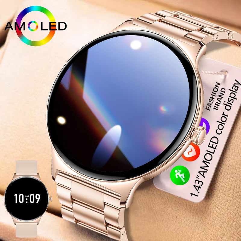 2025True AMOLED スマートウォッチレディース画 - Women'S Day Fashion Show のレビューと価格