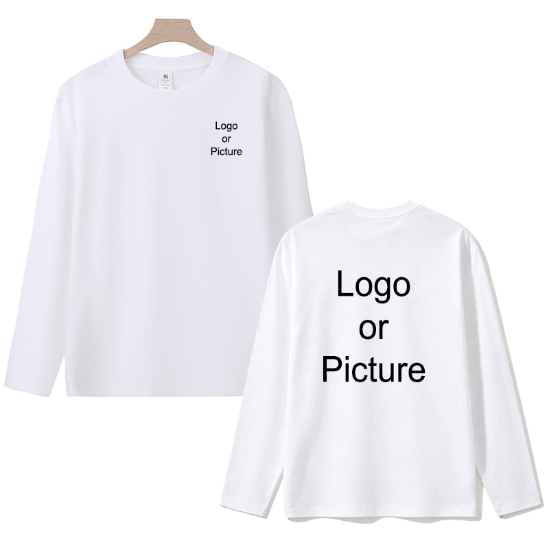 カスタマイズされた綿長袖 Tシャツ男性ファッション人格プリン - Women Fashion Images のレビューと価格
