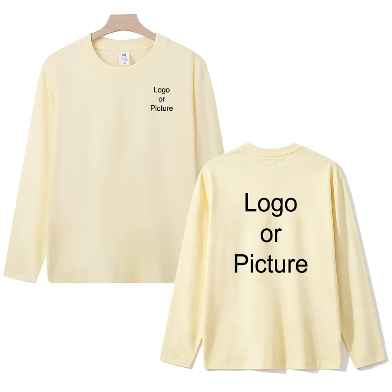 カスタマイズされた綿長袖 Tシャツ男性ファッション人格プリン - Women Fashion Images のレビューと価格