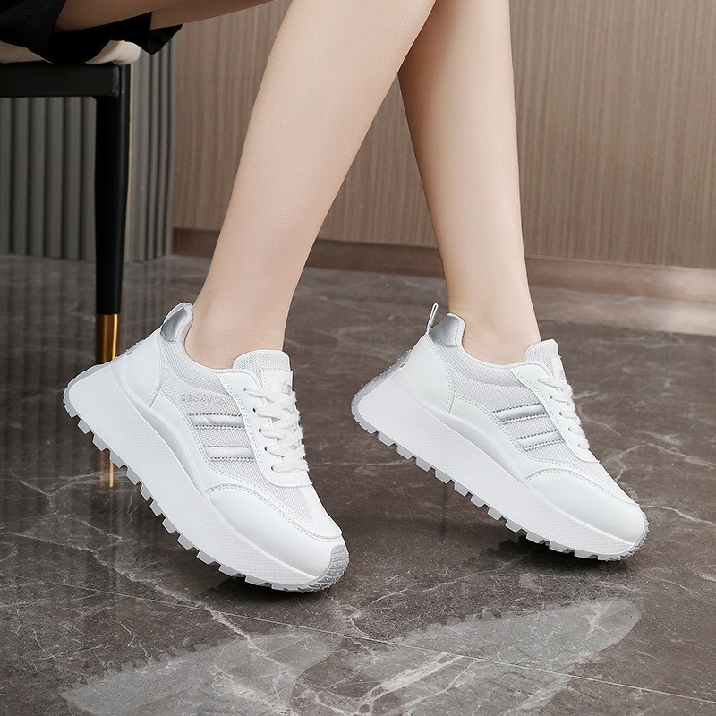 女性のスニーカーメッシュ通気性カジュアルシューズファッション - Women'S Fashion Tennis Shoes のレビューと価格