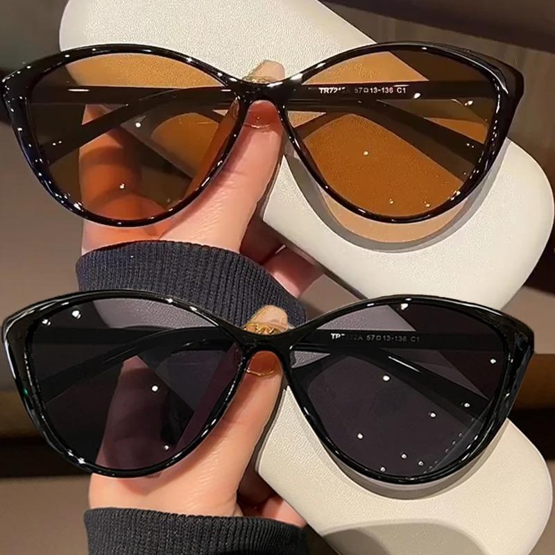 1Pc レトロフレームキャットアイサングラス女性トレンディヴ - Women'S Fashion Eyewear のレビューと価格